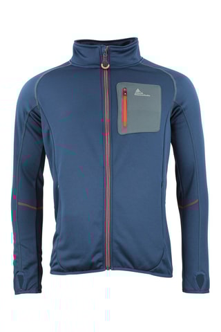 Fleece Jasje Cemaro Nachtblauw - Blauw