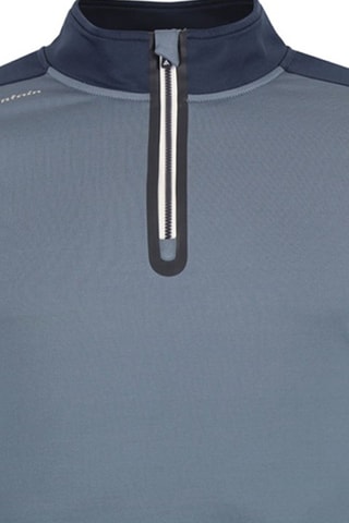 T-shirt Caspiro - Blauw - Wit en blauw