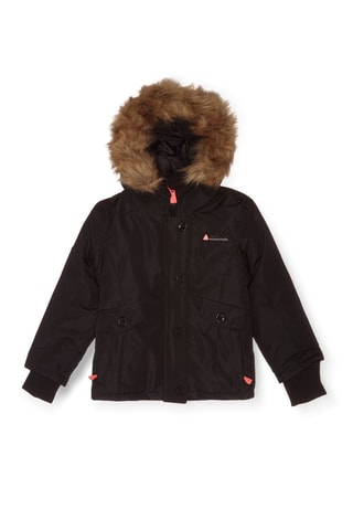 Parka met Capuchon Falava Zwart - Zwart