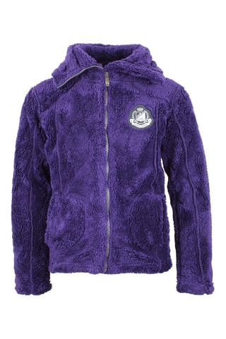 Fleece Jasje Fasana Donkerbruin - Paars