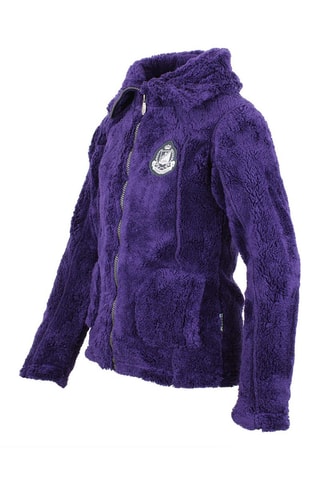 Fleece Jasje Fasana Donkerbruin - Paars