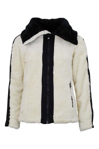 Fleece Jasje Areva Ecru - Wit