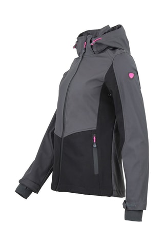 Jack Softshell Acafe - Zwart - Grijs