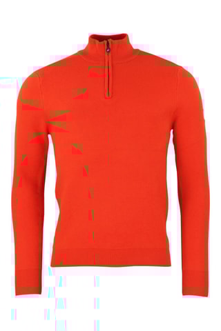 Wollen Trui Charlito - Marineblauw - Oranje