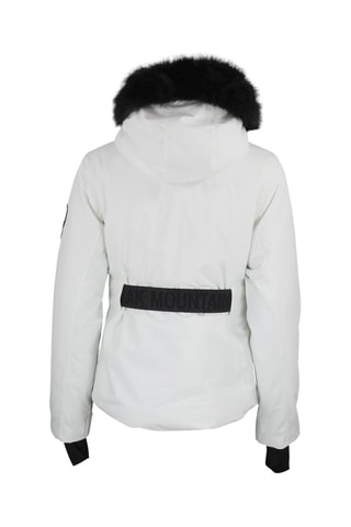 Ski-jasje met Capuchon Alcone - Ecru - Wit en zwart