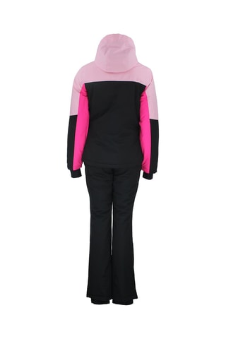 Jasje met Capuchon en Broek - Roze - Zwart en roze