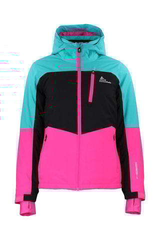 Jasje met Capuchon en Broek - Roze - Zwart, blauw en roze