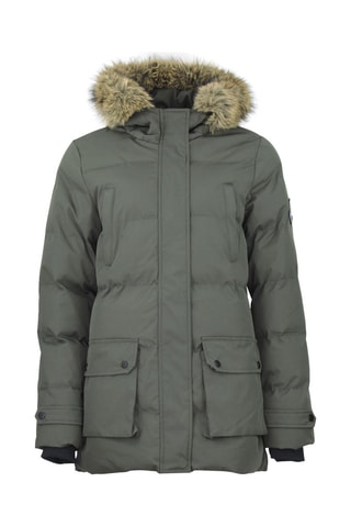 Parka met Capuchon Anabel - Kaki - Groen
