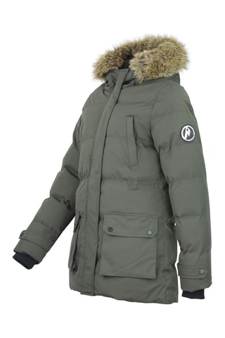 Parka met Capuchon Anabel - Kaki - Groen