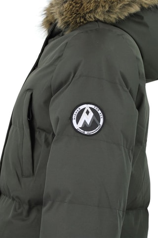 Parka met Capuchon Anabel - Kaki - Groen