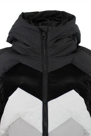 Gewatteerde Jas met Capuchon Arulis - Zwart - Zwart