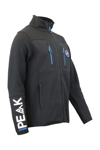 Softshell Jack Candy - Zwart - Zwart en blauw