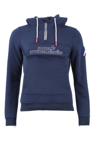 Sweater met Capuchon Aflow  Marineblauw - Blauw