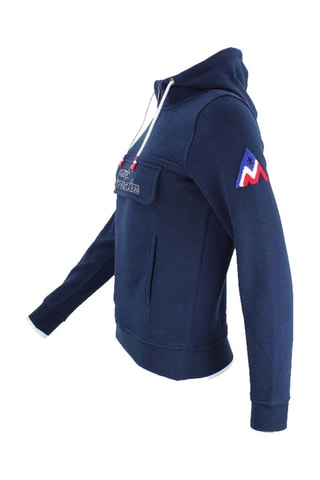 Sweater met Capuchon Aflow  Marineblauw - Blauw