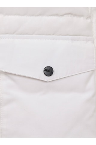 Gewatteerde Jas met Capuchon Atole Wit - Wit