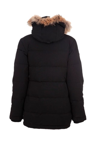 Gewatteerde Jas met Capuchon Atole Wit - Zwart