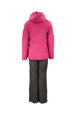 Jasje en Skibroek Gazly Fuchsia en Koffiebruin - Roze