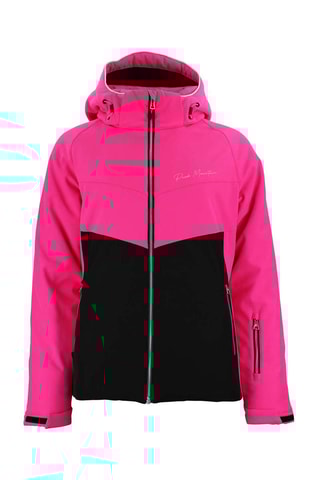 Ski-jack Afolir Blauw en Wit - Roze