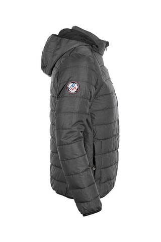 Gewatteerde Jas met Capuchon Cenzo Peak Mountain - Gemêleerd Lichtgrijs - Grijs