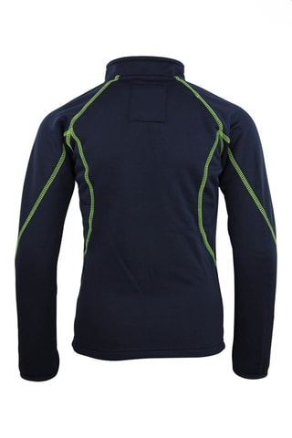 Fleece Trui Ecerun Grijs - Blauw en groen