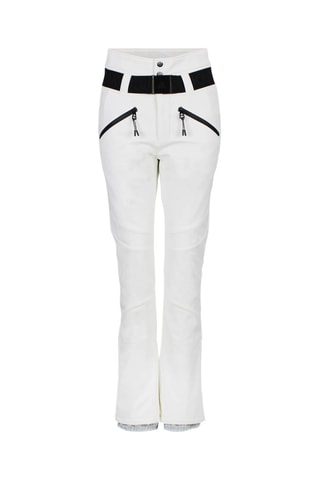 Skibroek Hoge Taille Softshell Atlas - Ecru - Wit