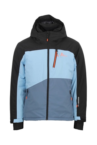 Jasje met Capuchon en Skibroek Ecerome - Zwart en Kobaltblauw - Zwart en blauw