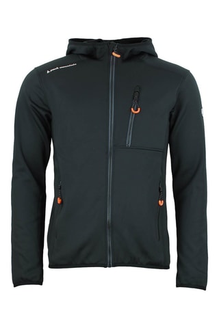 Fleece Jasje met Capuchon Campo Zwart - Zwart