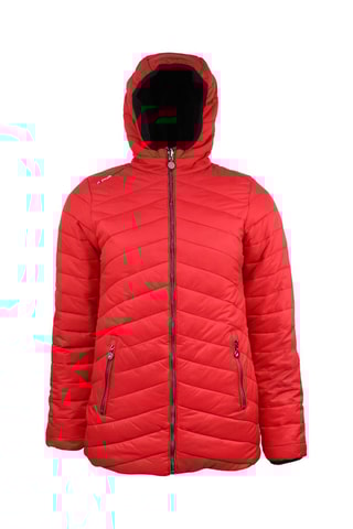 Dubbelzijdige Parka Cesario Zwart en Rood - Zwart