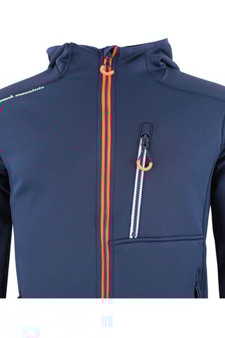 Fleece Jasje met Capuchon Campo Nachtblauw - Blauw