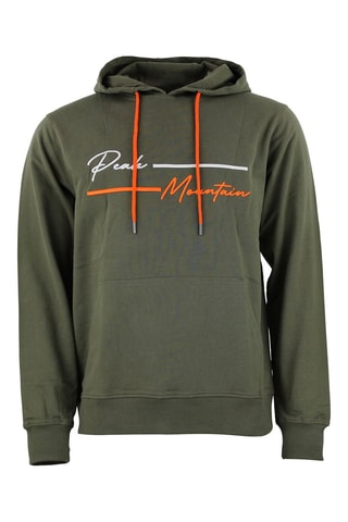 Sweater met Capuchon Codek Kaki - Groen