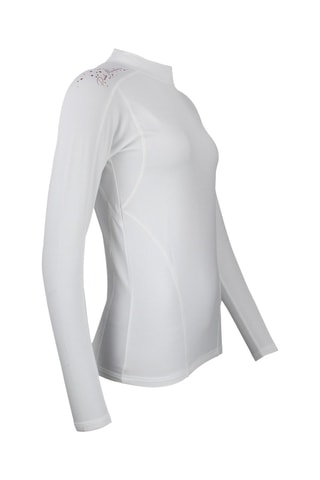 T-shirt Anoy - Kaki - Wit