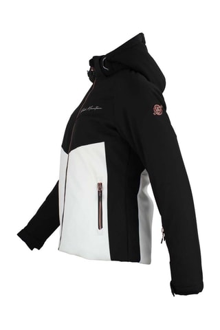 Ski-jack Afolir Blauw en Wit - Zwart