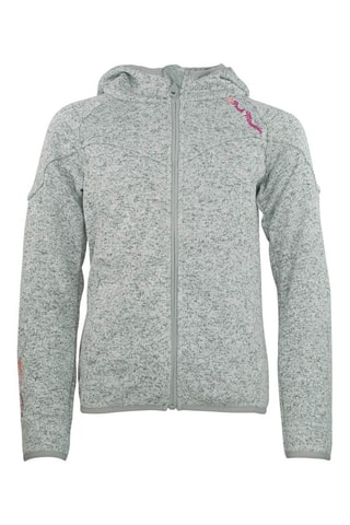 Fleece Sweater Fatora Gemêleerd Lichtgrijs - Grijs