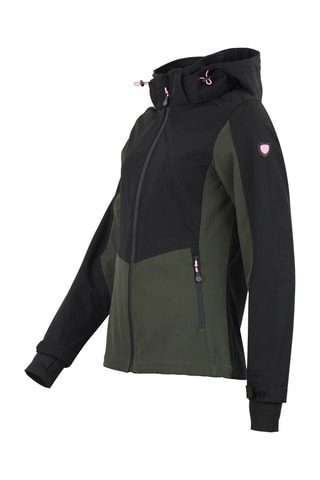 Jack Softshell Acafe - Zwart - Zwart en groen