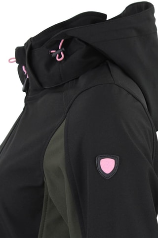 Jack Softshell Acafe - Zwart - Zwart en groen