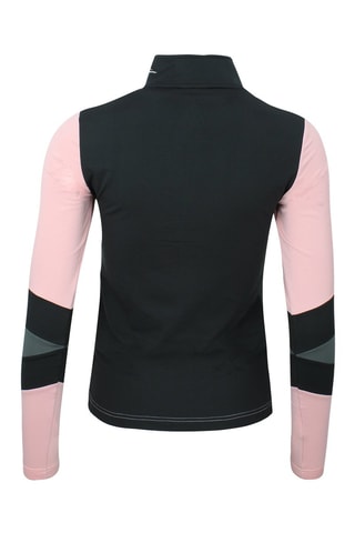 T-shirt Athos - Zwart en roze - Zwart, roze en grijs