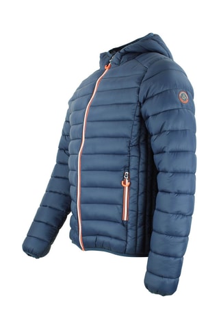 Gewatteerde Jas met Capuchon Caen Nachtblauw - Blauw