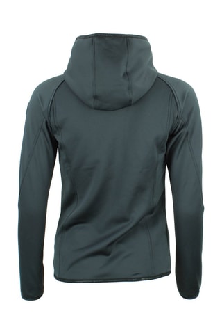 Fleece Jasje met Capuchon Acampo Zwart - Zwart