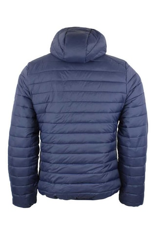 Dubbelzijdige Gewatteerde Jas Marineblauw - Blauw