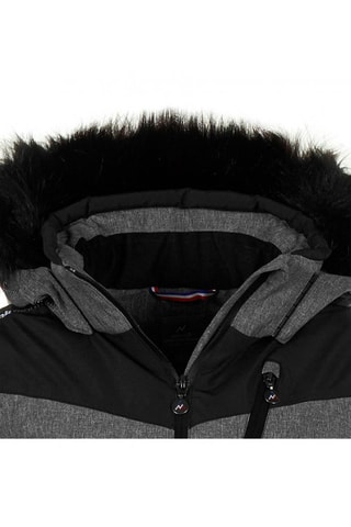 Ski-jasje Gemêleerd Marineblauw - Zwart