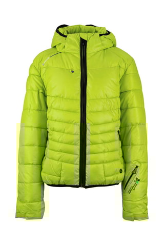 Gewatteerde Jas met Capuchon Galpine Anijsgroen - Groen
