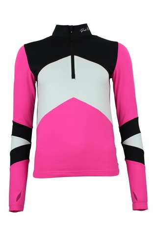 T-shirt Athos - Zwart - Wit, zwart en roze