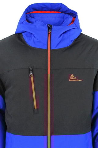 Jasje met Capuchon en Broek - Zwart - Blauw en zwart