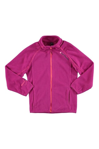 Fleece Sweater Gafone Wit - Paars