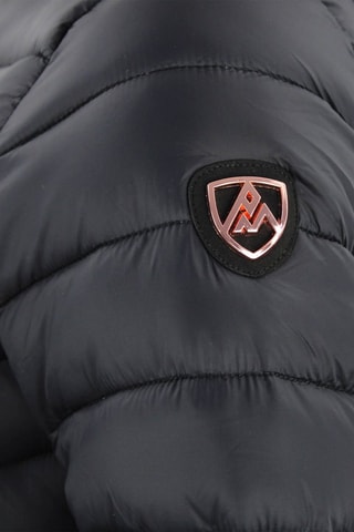 Gewatteerde Jas met Capuchon Alouette Zwart - Zwart