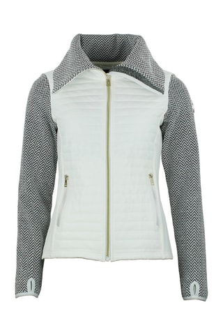 Fleece Jasje met Capuchon Antem Wit - Wit