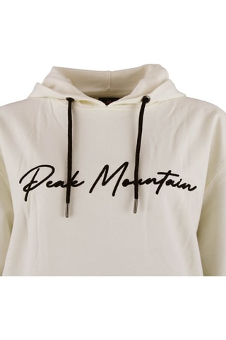 Sweater met Capuchon Alauren Crèmekleurig - Beige