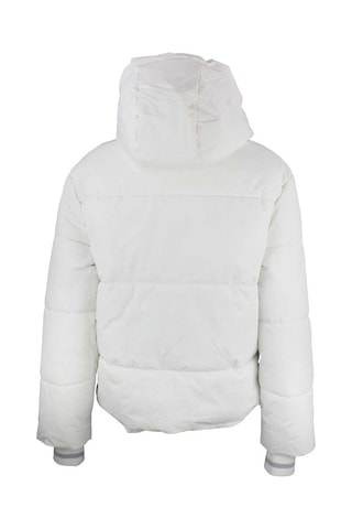 Gewatteerde Jas met Capuchon Achloe Ecru - Wit