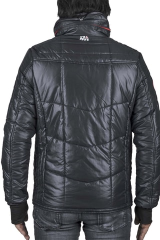 Gewatteerde Jas met Capuchon Capa Zwart - Zwart