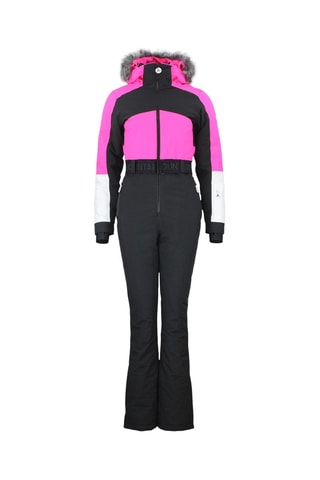 Skipak met Capuchon Arctico - Fuchsia - Zwart en roze
